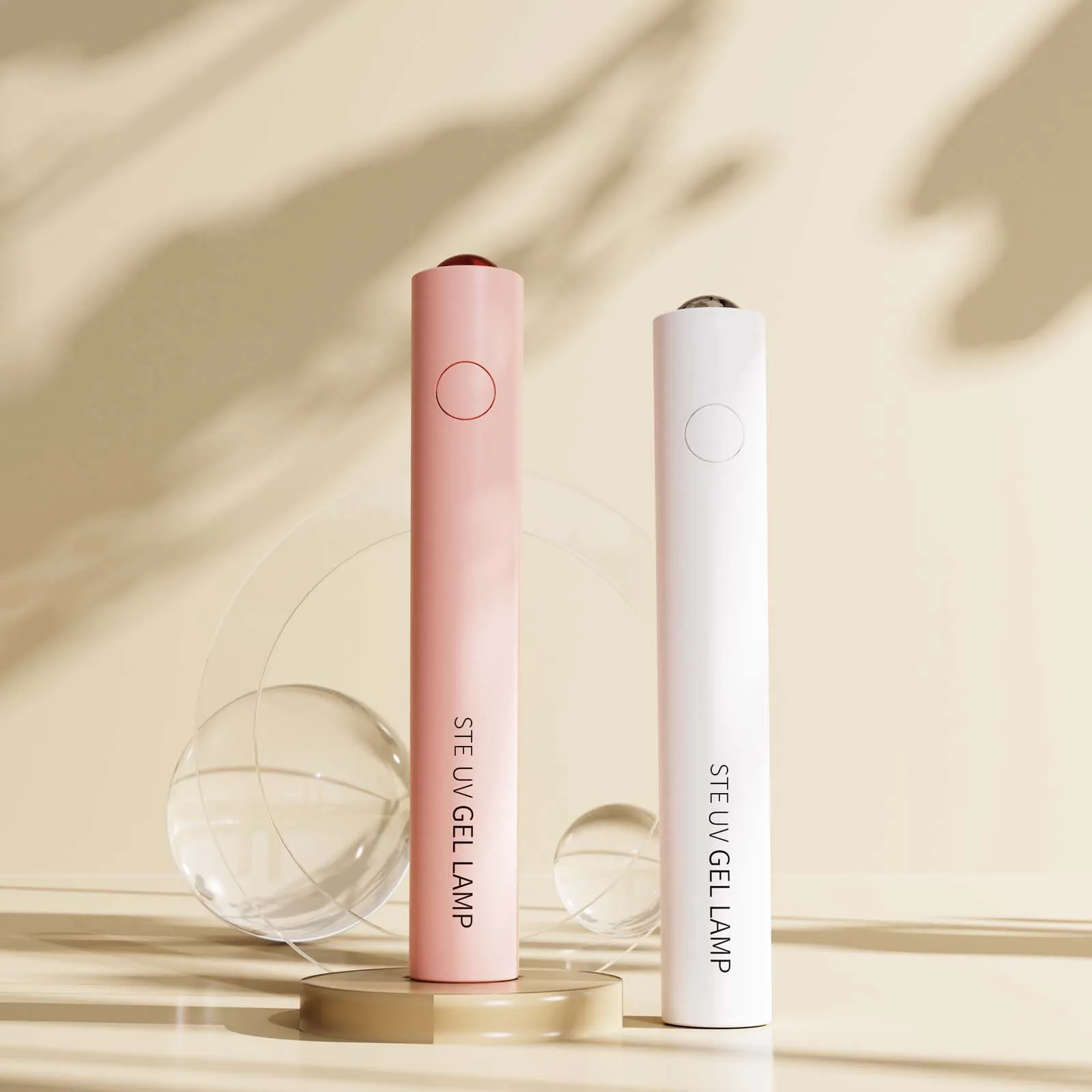 

Портативная мини-светодиодная лампа для дизайна ногтей для гелевых ногтей, быстросохнущая, беспроводная и перезаряжаемая с USB-разъемом, изготовленная из АБС-пластика