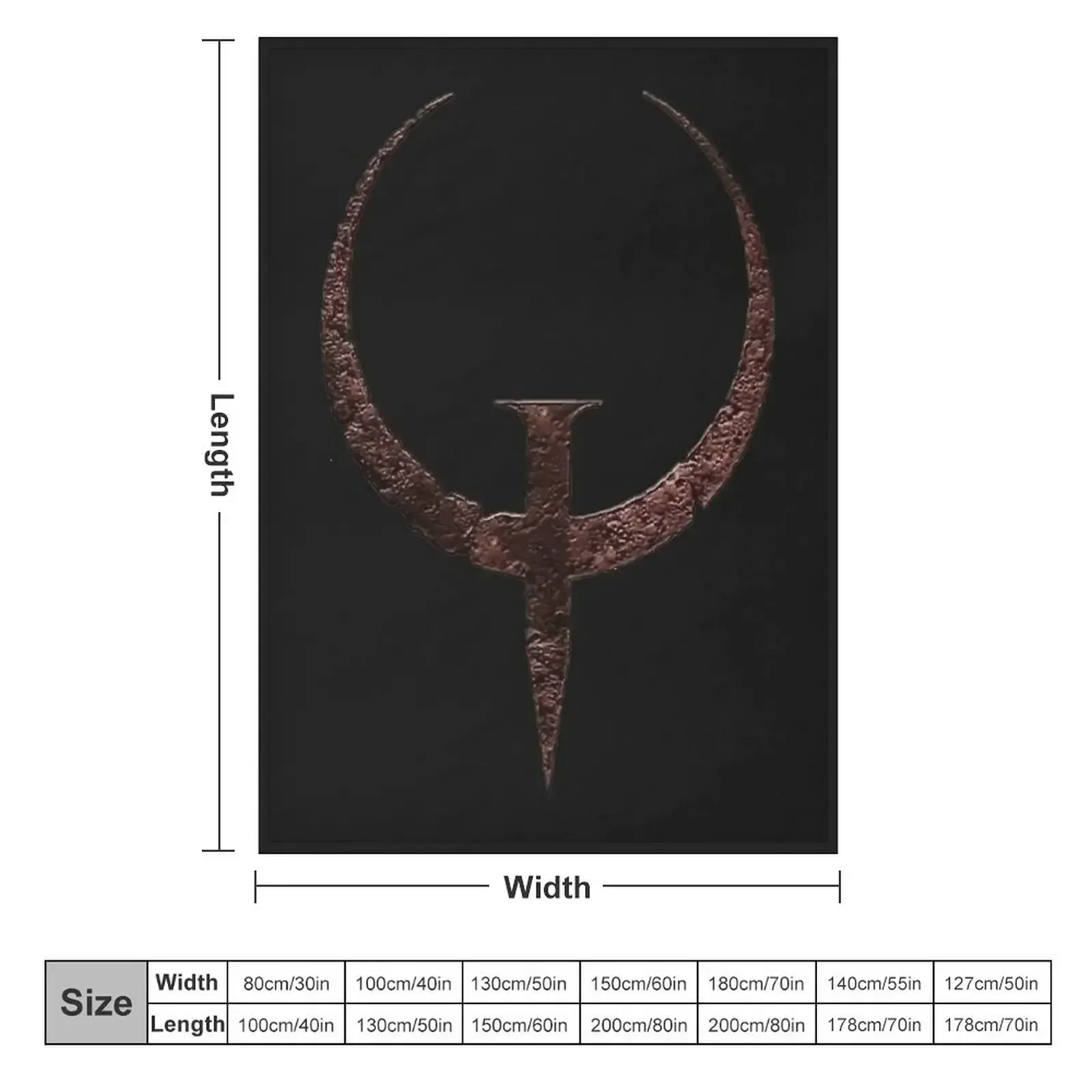 Quake 1 Logo Essential T-Shirt.png Throw Blanket for babies manga for winter Extra Large Throw for sofa Blankets