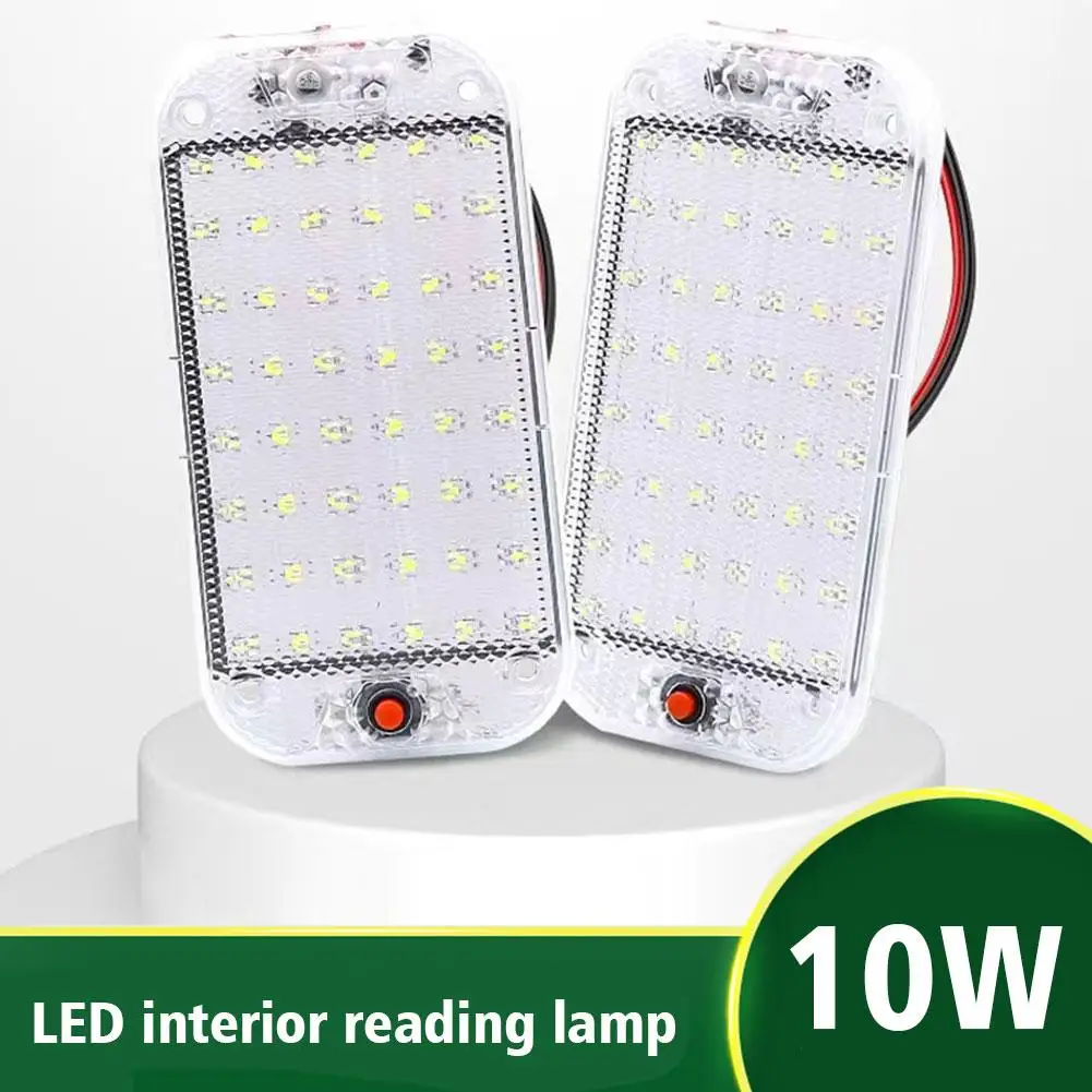 

48led 12v-85v Led Car Interior Dome Roof Ceiling Reading Reading Work Lighting Roof Lamp Light Interior Car Interior Light U1l2