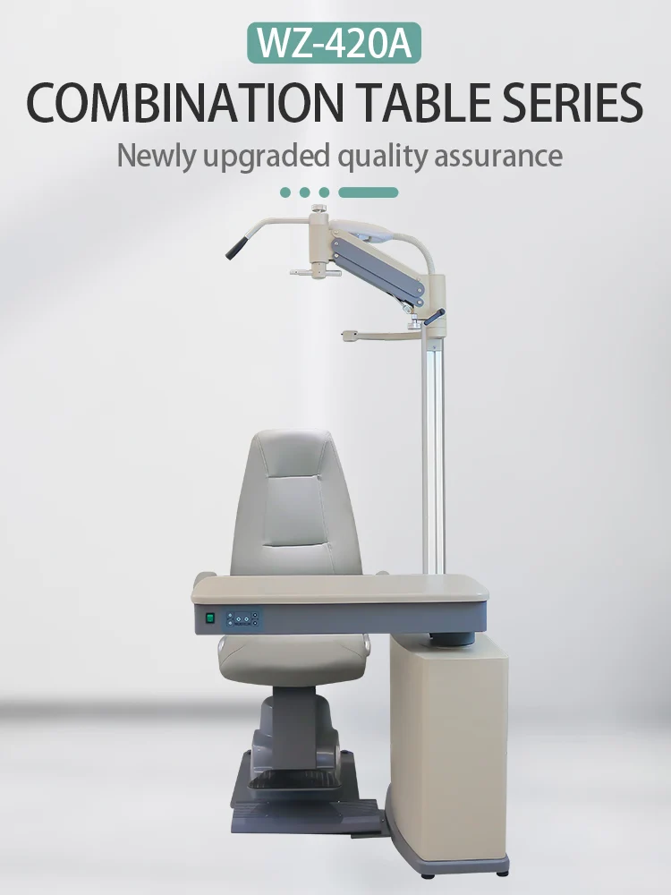 Comprehensive Combination Workstation for Optometry Equipment Ophthalmic Optical Instrument Integration Solution  Lift Chair