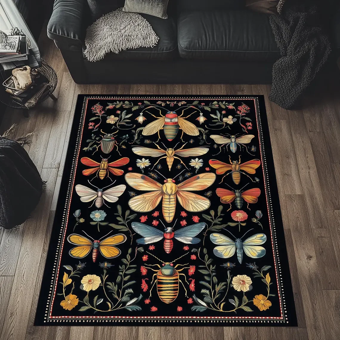 Insect Area Rug, In…