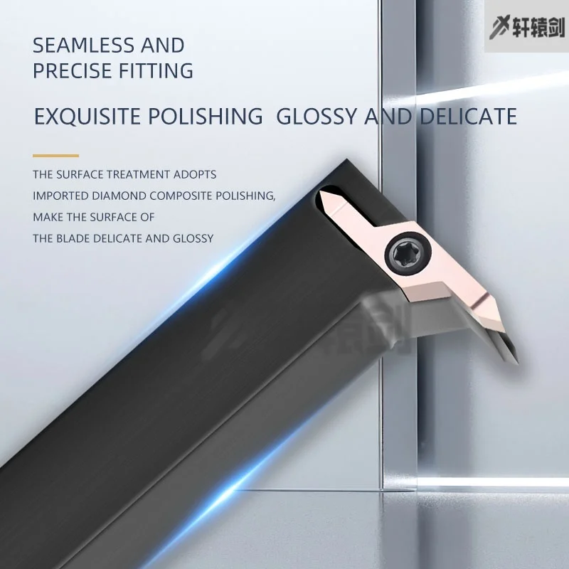 HKFF42R5501 HKFF42R6001 Large Cut Depth External Thread Inserts B-SHKFL1212H42 1616H42 SHKFR2020K42 2525M42 Thread Tool Holder
