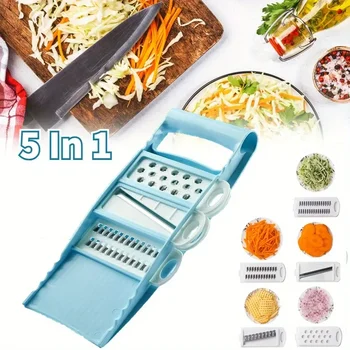 5 in 1 Multi-Functional Vegetable Chopper Onion Chopper Food Chopper Kitchen Mandoline…