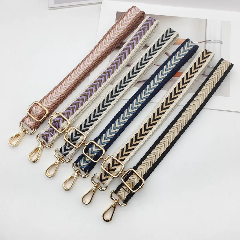 Mobile Phone Lanyard Nylon Material Metal Hook Backpack Shoulder Strap Adjustable Length Handbag Wallet Strap Bag Accessories