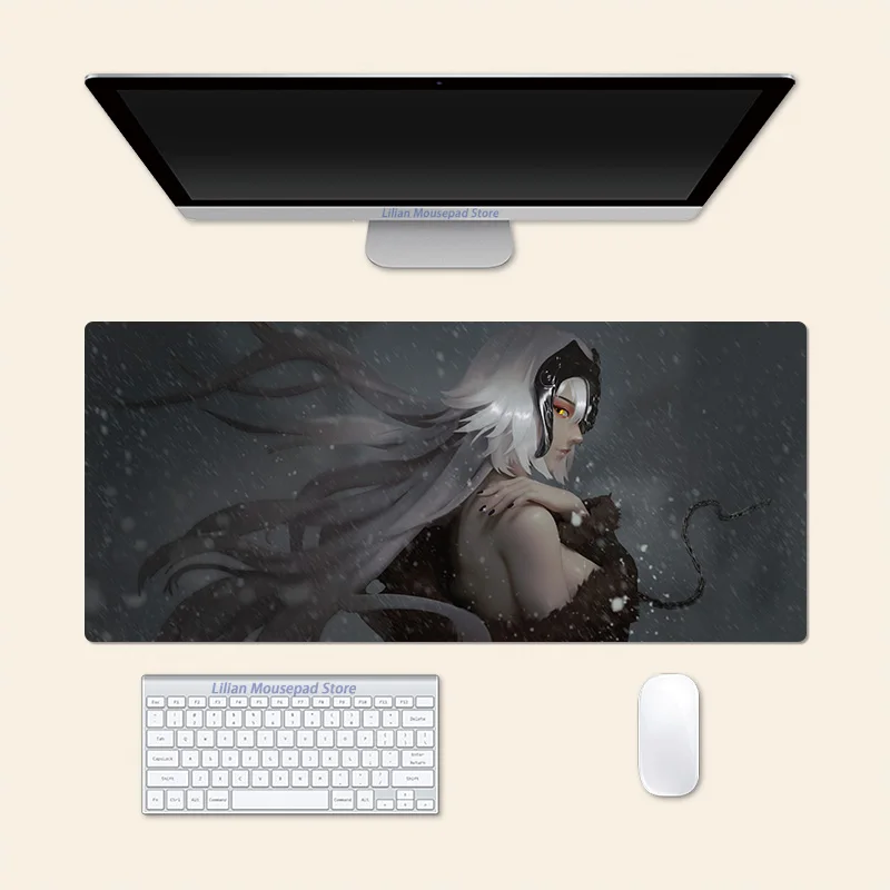 Sexy Jeanne D'arc- Fate Anime Large Mouse Pad Office Mousepad Creative Game Desk Mat Gift