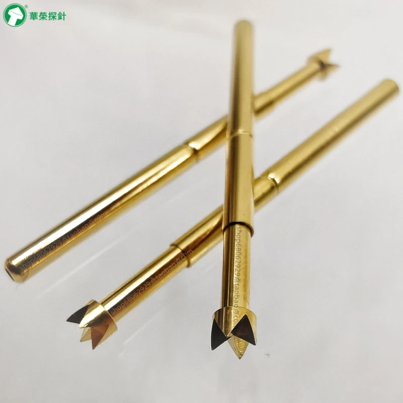 

2.5MM Millimeter Four Claw Probe 2.02 Plum Blossom Four Tooth Test Pin PA125-Q Spring Test Pin ICT/FCT Probe