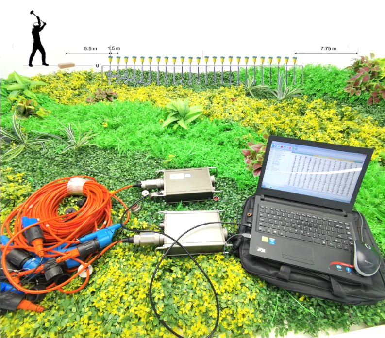 The newly designed digital engineering seismometer Sismografo for refraction, reflection, and Masw surface waves