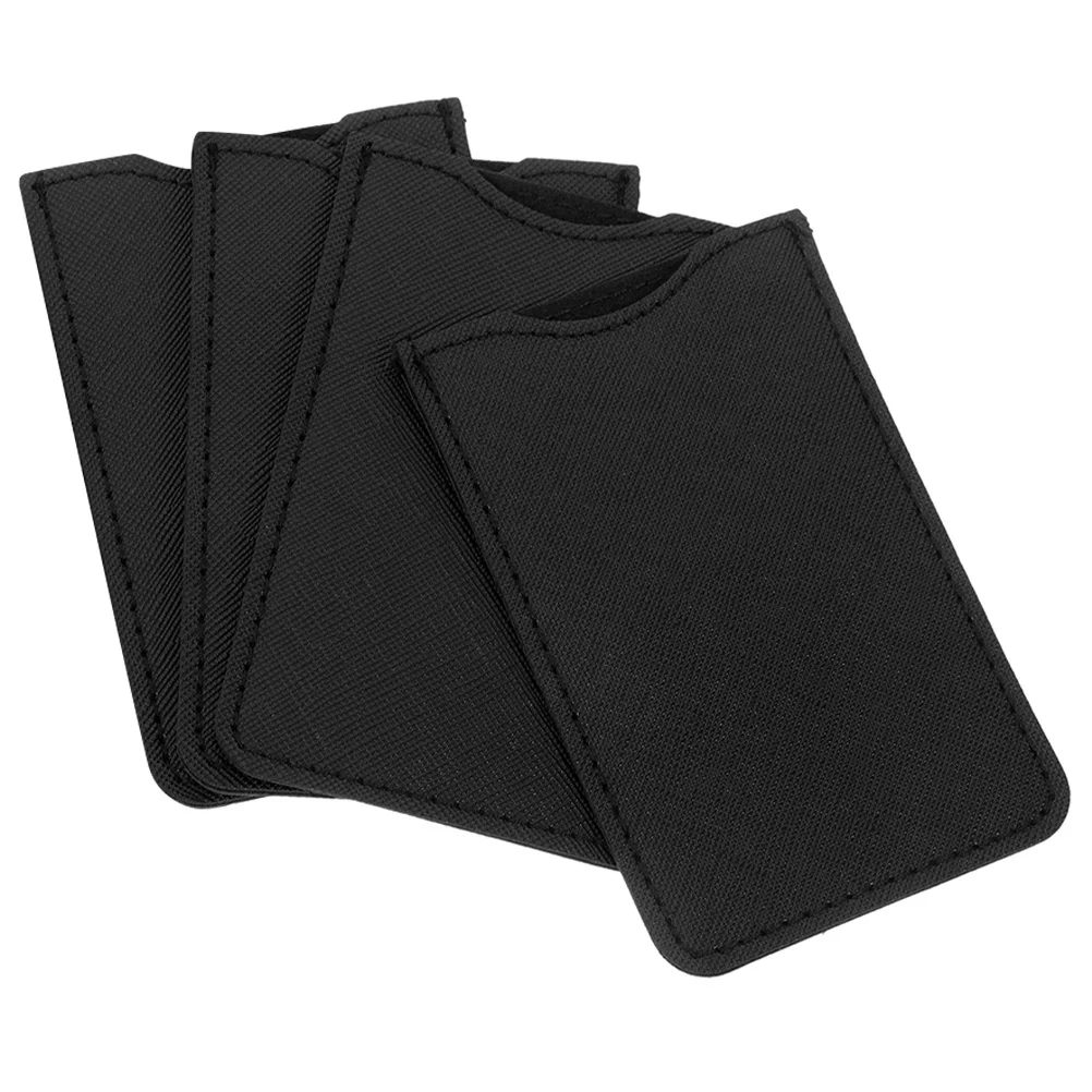 

4Pcs Comb Storage Organizer Case Soft Fake Travel Pouch Holder Scissor Scissors Bag Black Comb Case Scissor Holder