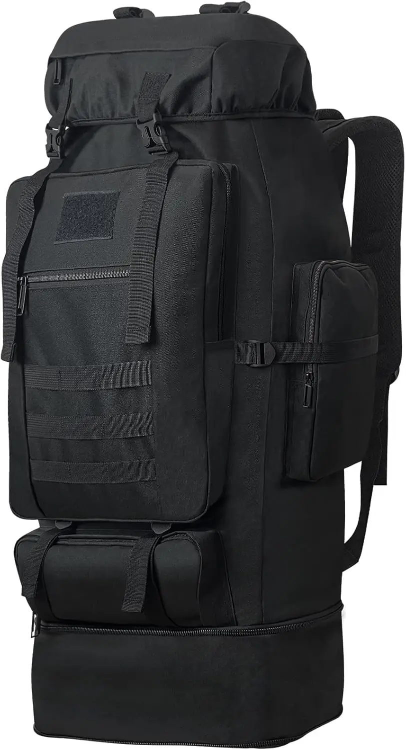 

Hiking Storage Backpack Sturdy 100 liter Bag Travel Tactical Backpack Trekking Backpack Mountaineering Hiking Camping Backpack