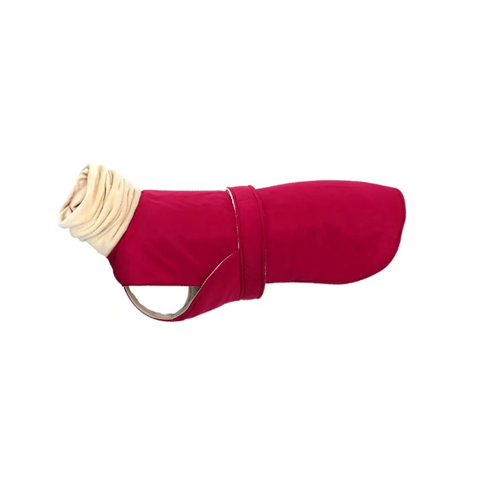 

Fashion Windproof Winter Dog Coat Warm Color Block Dog Cotton Clothes Thickened Adjustable Straps Dog Jumpsuit Medium Large Dogs
