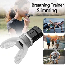 Breathing Trainer respiratore polmonare attrezzatura per il Fitness Silicone respiratorio allenamento ad alta quota strumento per esercizi Expiratory all'aperto