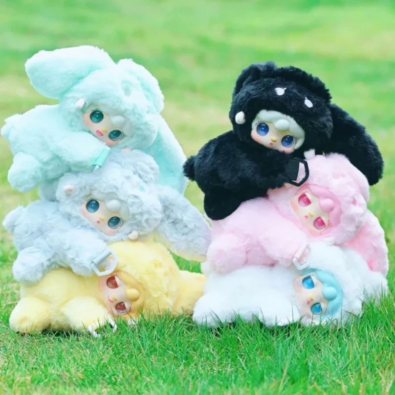 Yooki V8 مرافقة Ni سلسلة الفينيل أفخم صندوق أعمى العصرية اللعب لطيف أرنب محفظة دمية حقيبة كروسبودي صندوق غامض مفاجأة هدية