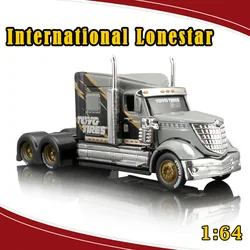 Maisto 1:64 Miniature Art International Lonestar Heavy Duty Truck Model, Authentic Collection Gift Kid Boy Toy