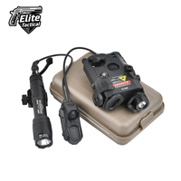 WADSN tactic PEQ15 red/green/blue laser Surefi M300A/M600C flashlight AXON remote sitting infrared fill light