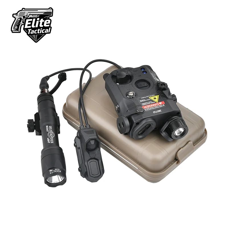 WADSN tactic PEQ-15 PEQ 15 Red/Green/Blue laser Surefi M300A/M600C flashlight AXON remote sitting infrared fill light