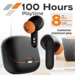 5.4 Bluetooth TWS Wireless Bluetooth Earphones Ultra-low Latency Dual Microphone ENC Noise Cancelling in Ear Bluetooth Earphones
