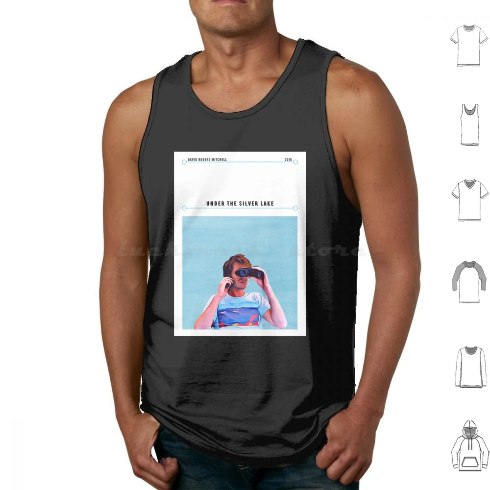 Under The Silver Lake Movie Poster Tank Tops Vest Sleeveless Movie Moonlight Film A24 Movies Cinema Barry Jenkins