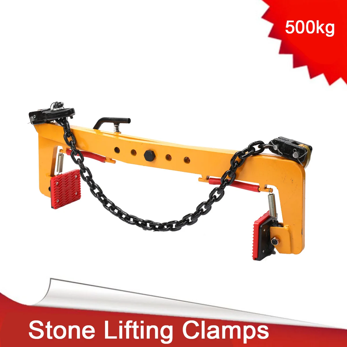 280/500 كجم لوحة رافعة المشبك حجر العارضة كوربستون كماشة الرصيف إزاحة كماشة كوربستون العارضة رافع #5