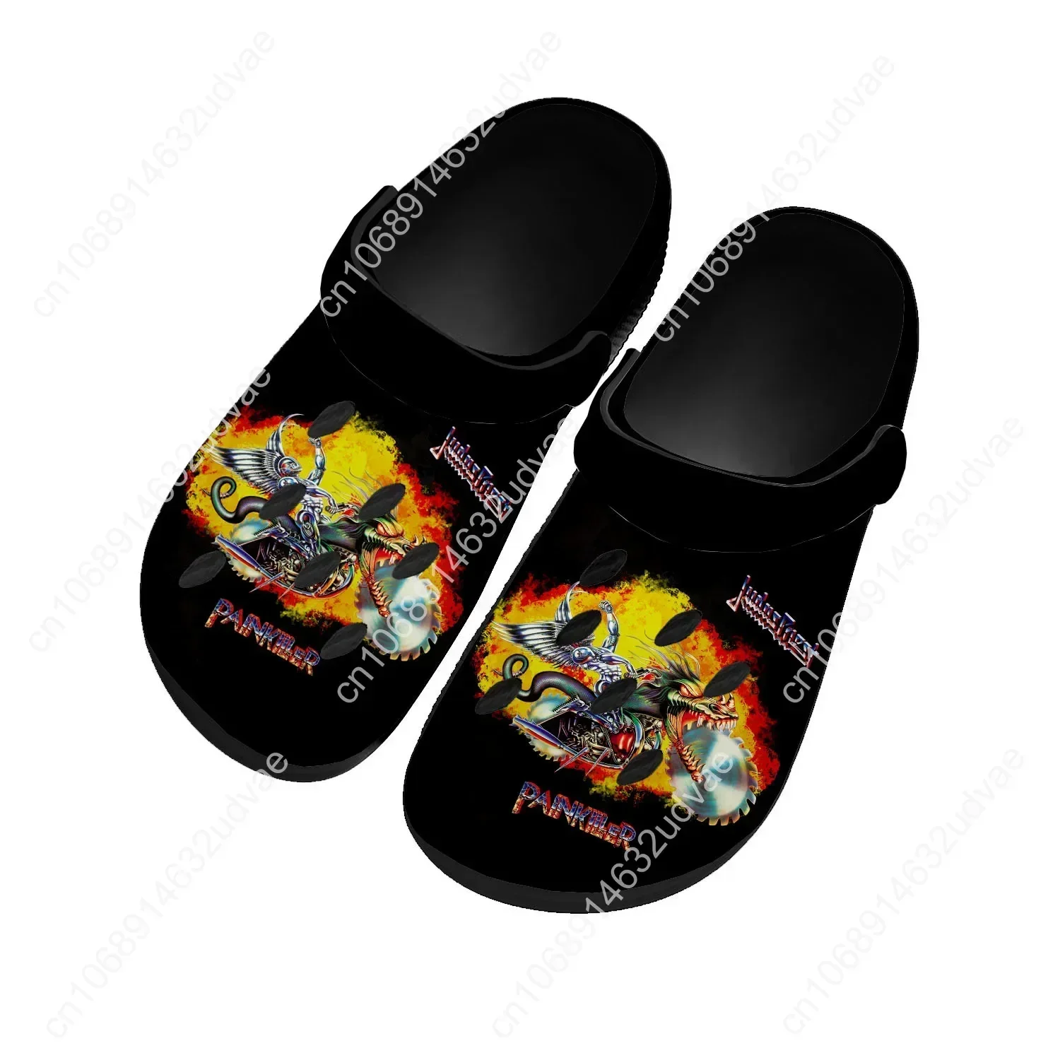 Sandały Judas Priest Home wysokiej jakości damskie młodzieżowe modne buty do wody rockowe oddychające klapki z dziurkami na plażę i do ogrodu