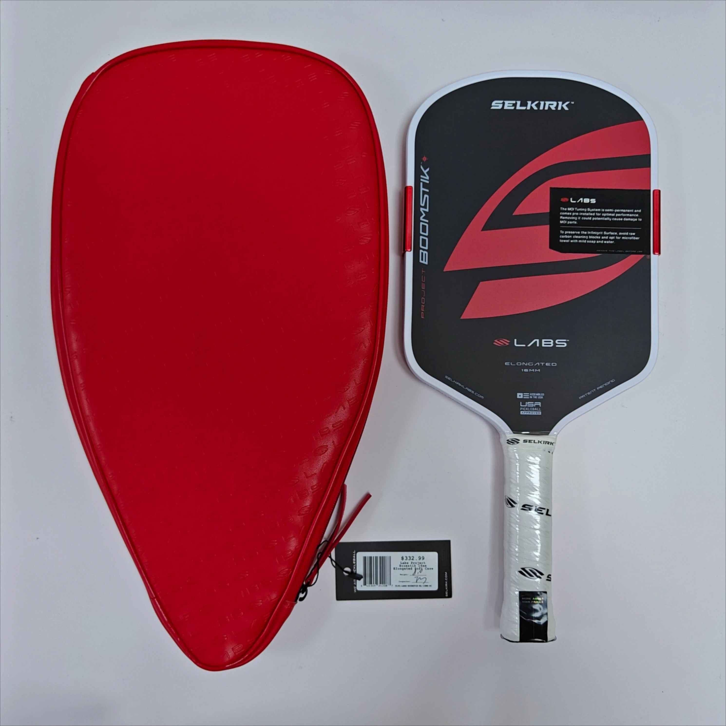

Selkirk LABS Pickleball Paddle Elongated USAP Approved Carbon Fiber Racket High Spin BoomCore MOI Tuning Large Sweet Spot Racket