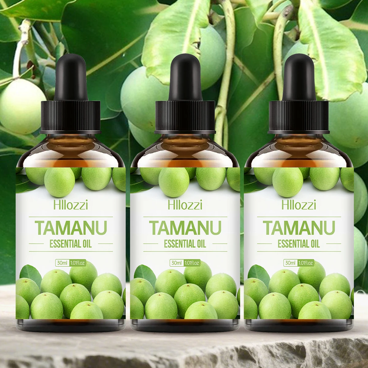 Tamanu essential oil, fruity aroma, is suitable for use in diffusers and humidifiers, and can also be used in body massage.