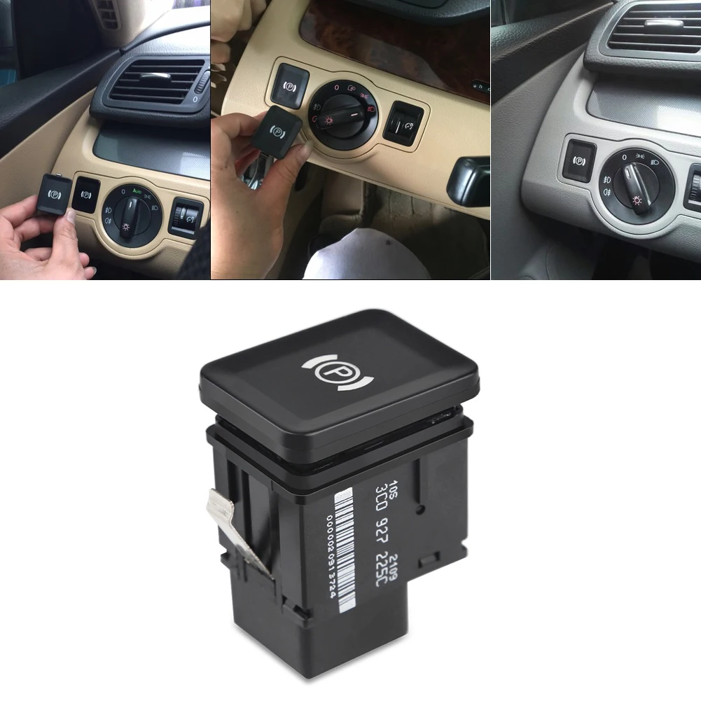 For VW Passat b6 Switch EPB Electronic Parking Brake Switch Button For VW Passat R36 B6 C6 CC 3c0 927 225 c