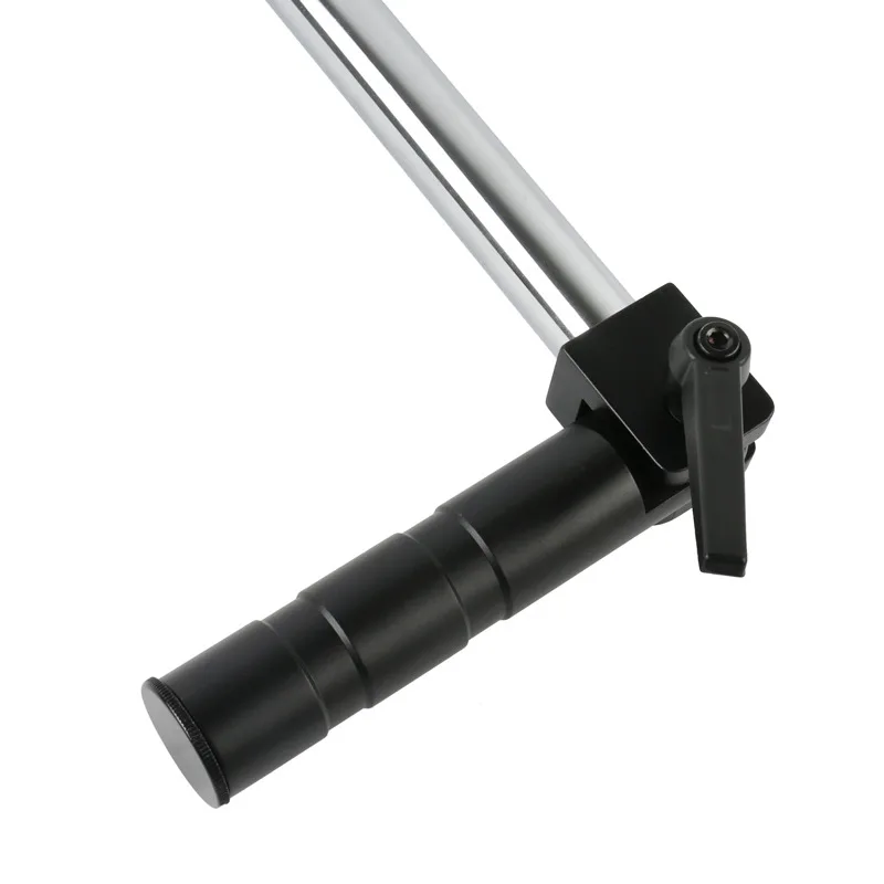 Haste de braço longo móvel horizontal, 32mm de diâmetro, suporte para câmera industrial, haste universal, acessórios de suporte para microscópio