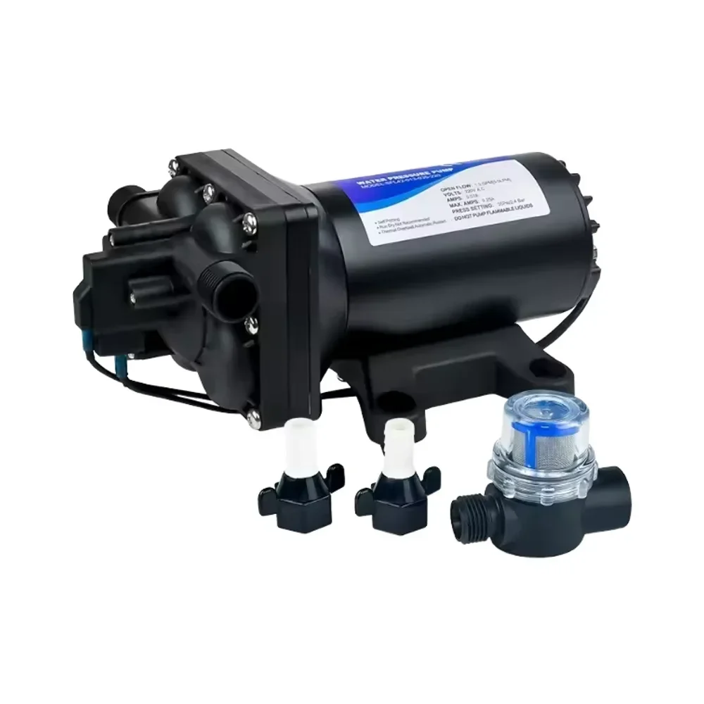 

High Quality AC 110V 220V Water Pressure Booster Transfer Pump 70PSI/4.8Bar Water Pressure Pump for Car Wash