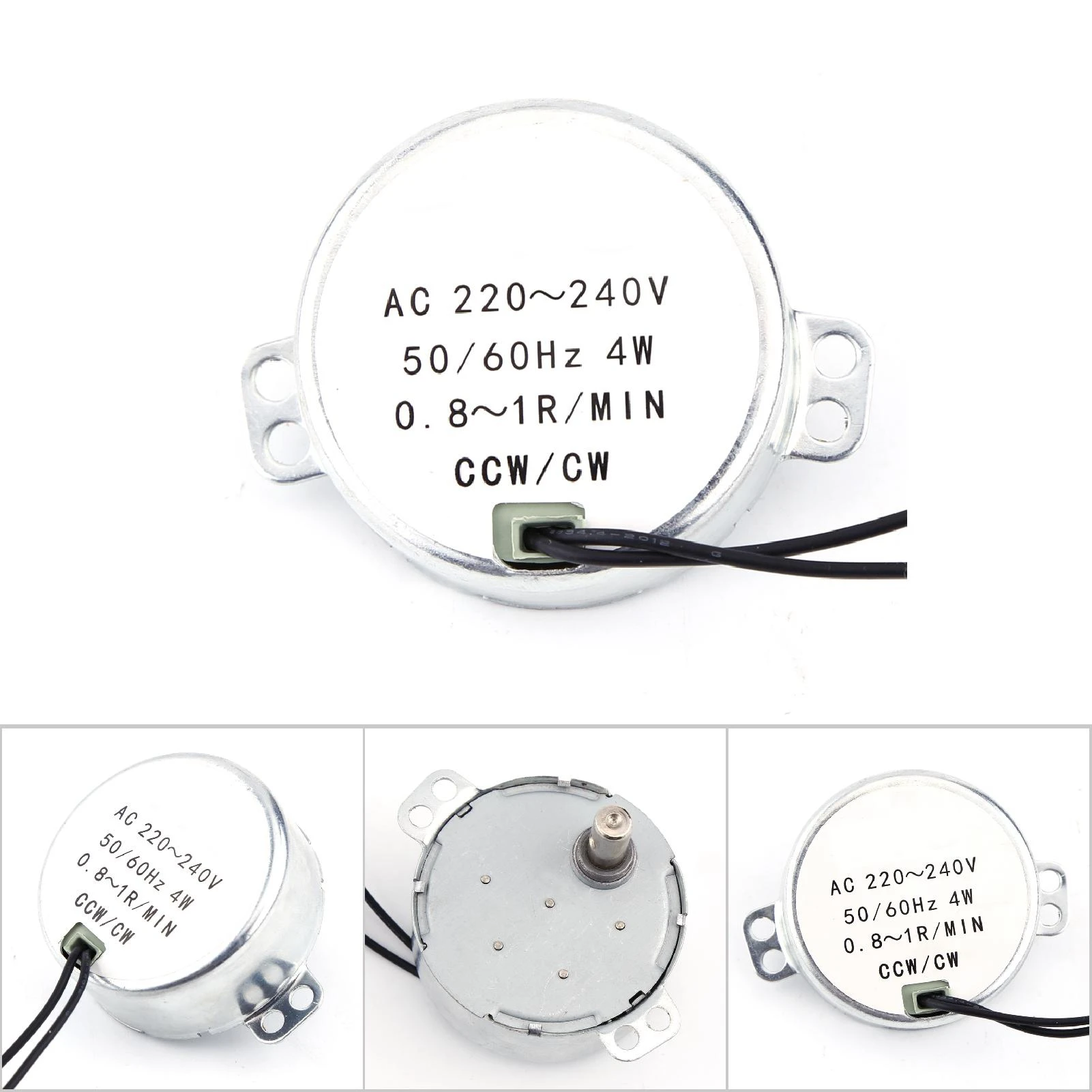 220-240V AC Synchronous Motor Geared Motor 4W CW/CCW AC Motor Gear Motor Electric Motor Rotary Motor Synchronous Motor
