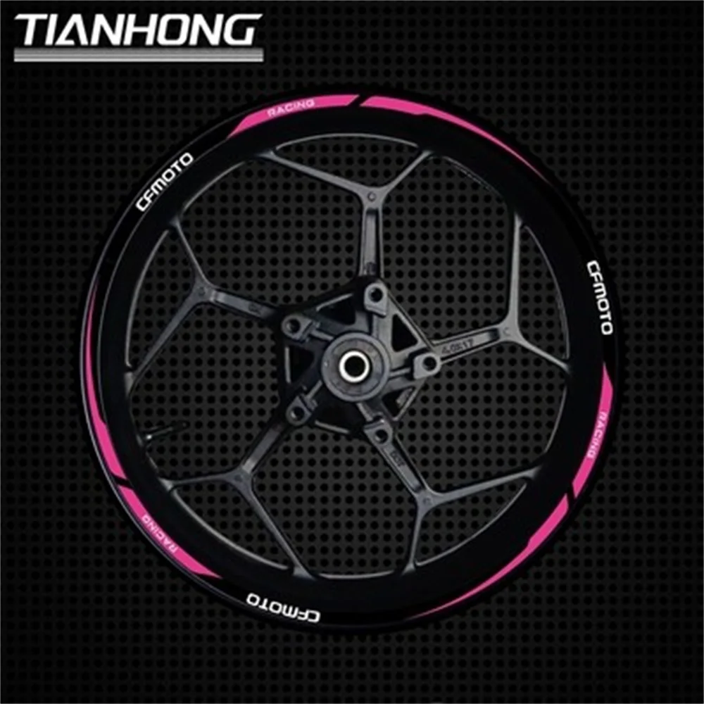 

Motorcycle Wheel Sticker 17 Rim Decal Stripe Tape Accessories For CFMoto 150NK 250SR 300NK 300SR 400NK 400GT 650NK 650GT 650MT
