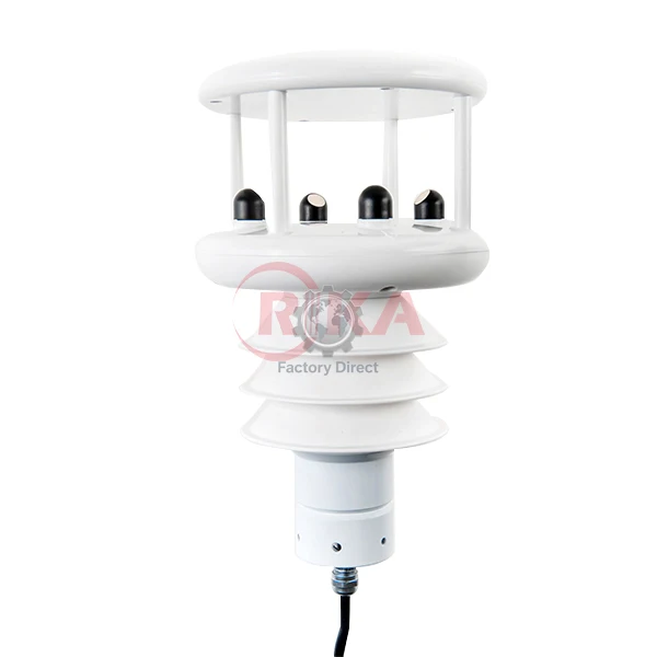 

RIKA RK900-10 RS485 RS232 SDI-12 Output Ultrasonic Wind/Temperature/ Humidity/ Pressure/ Rain/ Solar Radiation/Dust Sensor