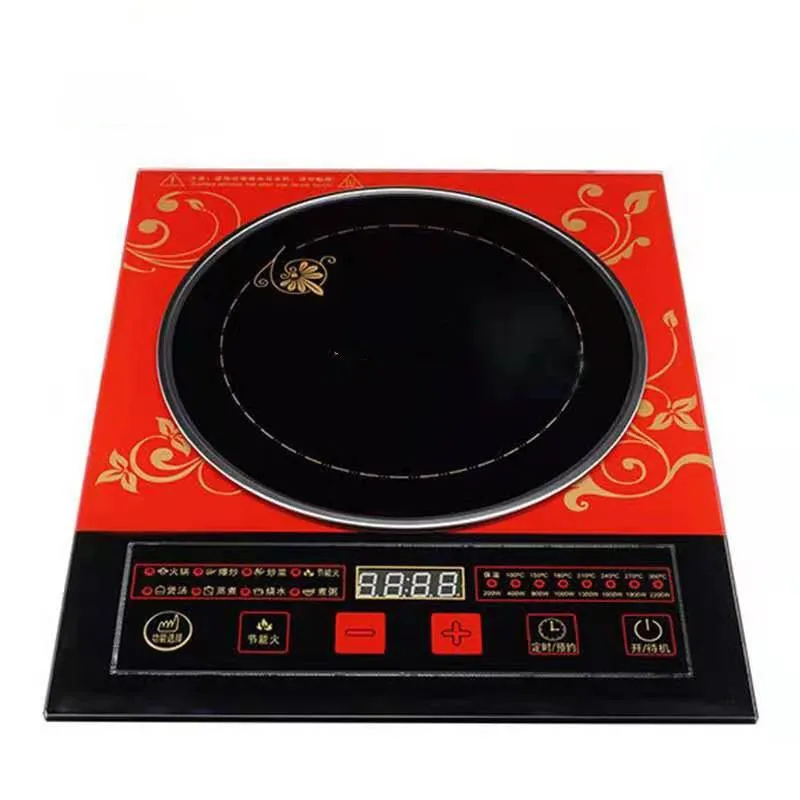 New In 2022 Household Induction Cooker Induction Cooker Can Be Reserved Touch Timing Temperature Control Waterproof LCD Display