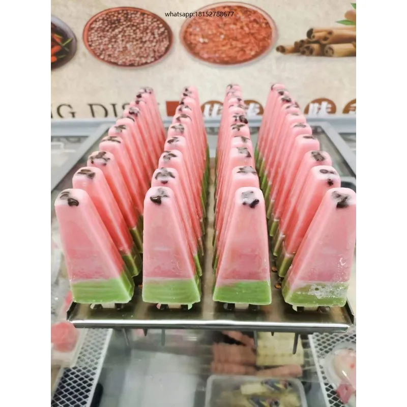 Automatic Mini Ice Candy Making Equipment for Small Factory Cafe Store Juice Milk Yogurt Popsicle Machine view 3