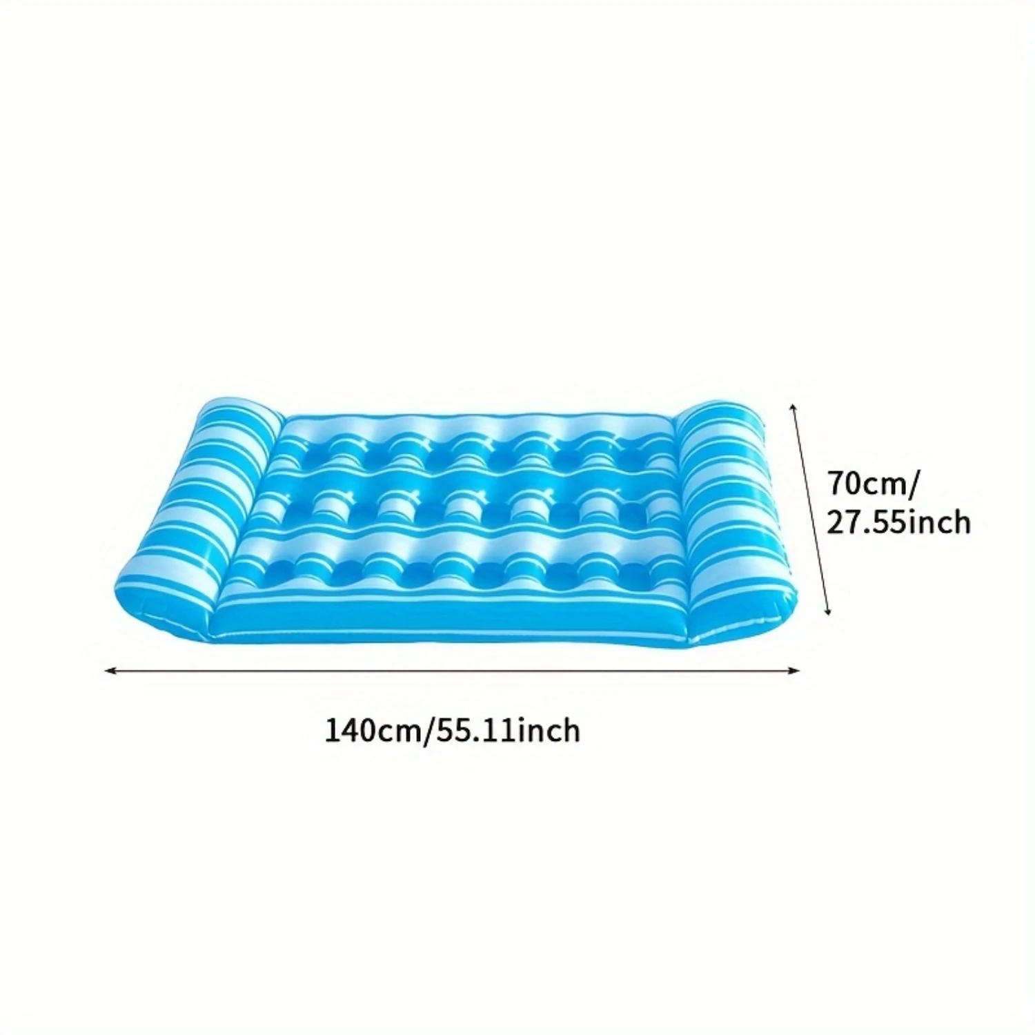 Inflatable Dog Pool Float, Pet Swimming Raft, Water Lounger for Pets, Durable Plastic Floating Mat, No Battery Required - 1 Pack