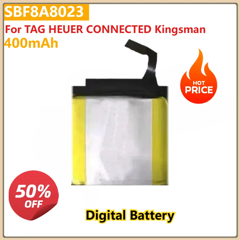 

Replacement Digital Battery For TAG HEUER CONNECTED Kingsman SBF8A8023 400mAh Smartwatch