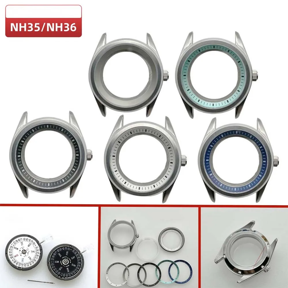

NH35 Case: NH36 Mechanical Watch, Modified Case, Diver's Watch, Sapphire Assembly Accessories 41mm