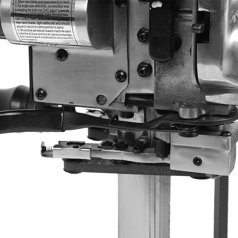 2026 Industrial 6/8/10 inch Cloth Cutting Machine 750W 220V Straight Knife Electrical  ,Fabric Cutter,Automatic Knife Sharpening
