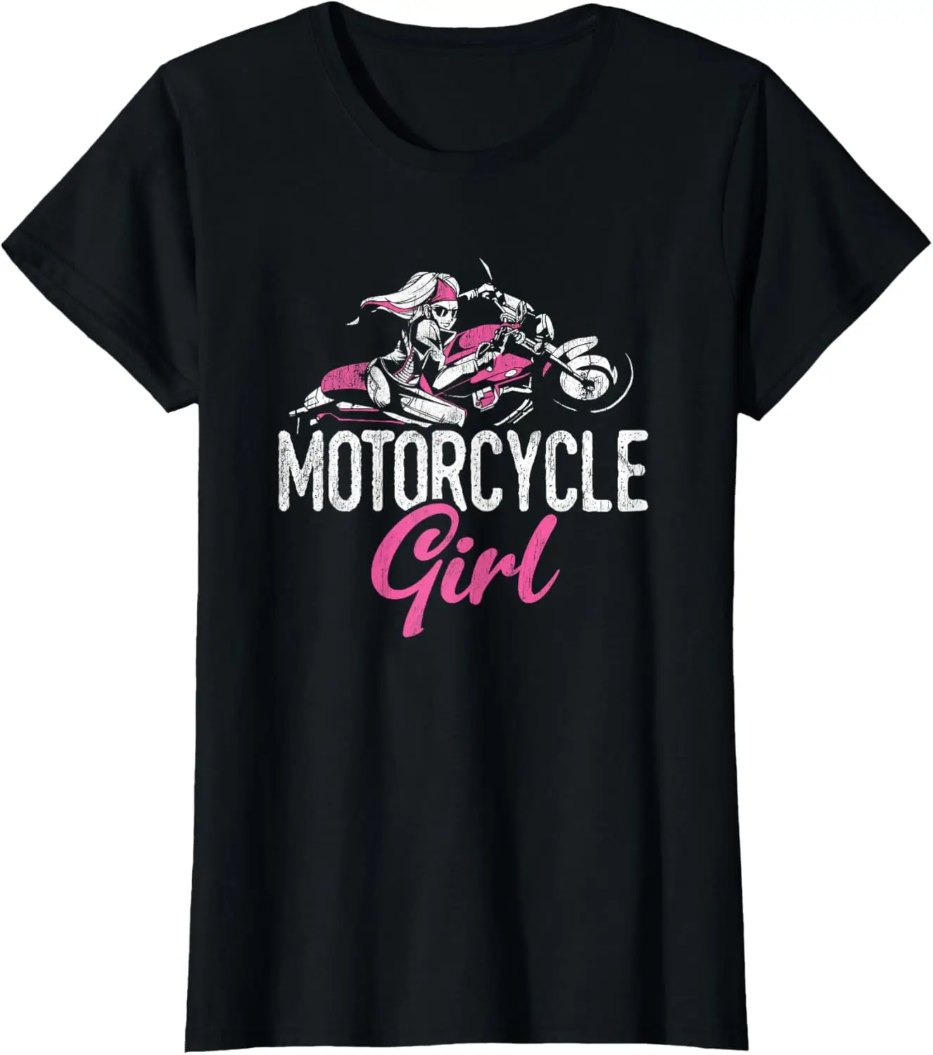 

Motorcycle Girl Bike Motor Motorcycle T-Shirt
