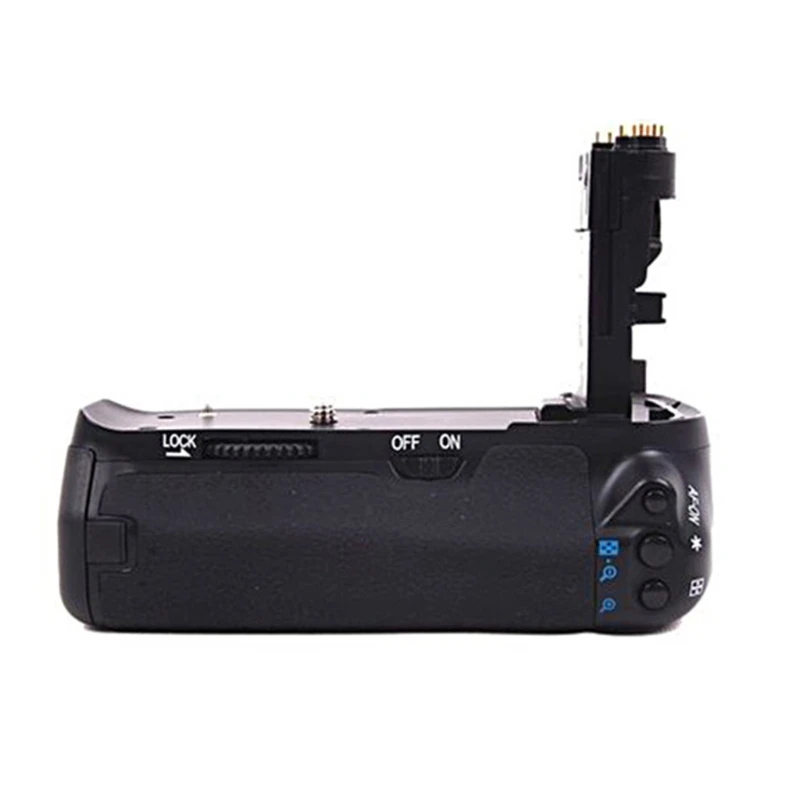 

Aluminum Alloy Vertical Shutter Batteries Hand Grip Quick Release for BG-E9 LP-E6 60D 60Da Camera