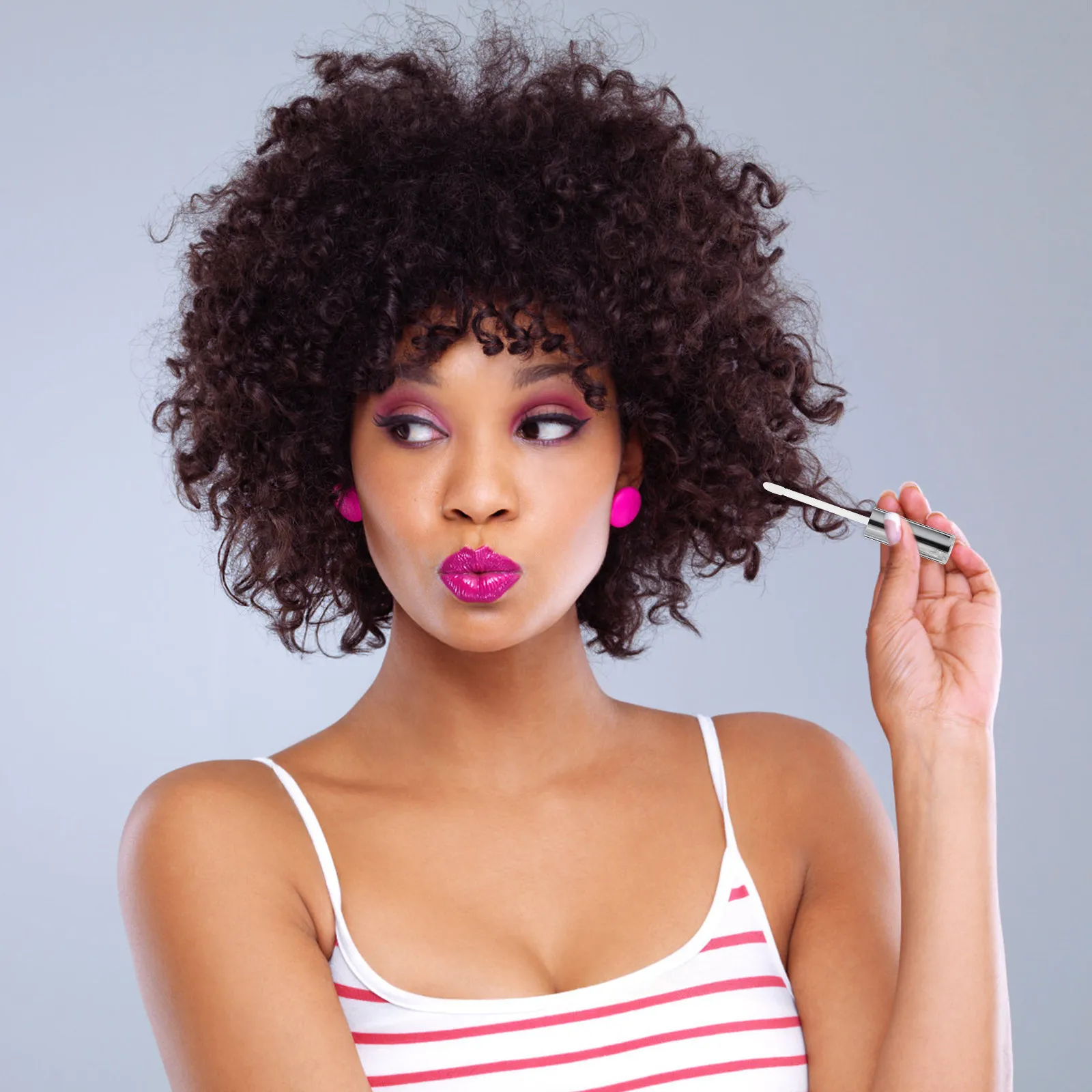 

Набор из 12 пустых тюбиков для блеска для губ, 10 мл, премиум-класса, портативные дорожные круглые контейнеры для хранения масла для губ, красителя, жидкостей, серебристые