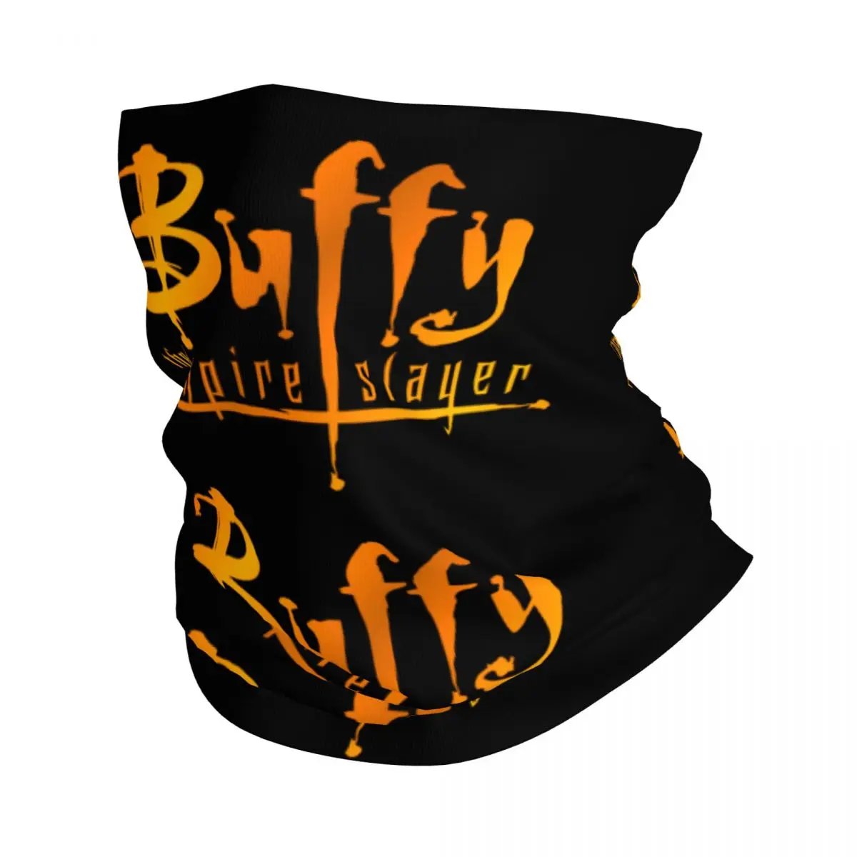 Buffy The Vampire Slayer Bandana Neck Warmer Men Women Winter Ski Tube Scarf Gaiter Supernatural TV Show Face Cover