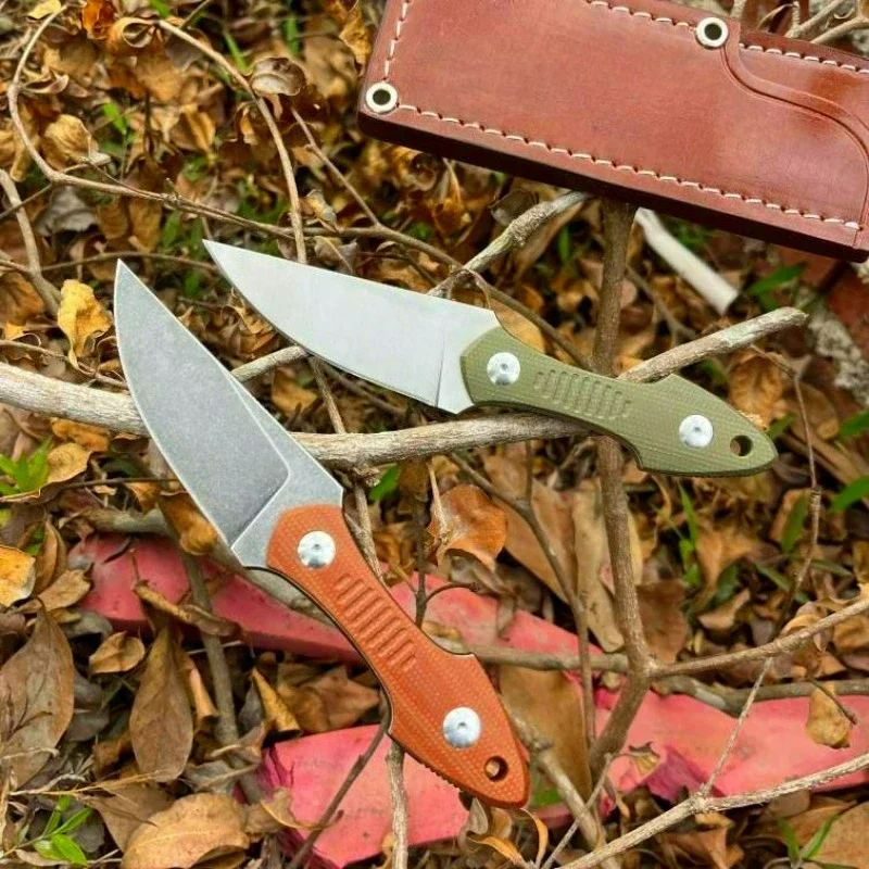 

GiantMouse GMF3 Straight pocket knife 8cr13mov blade G10 handle selbstverteidigung survival huntin tactical knife edc multitool