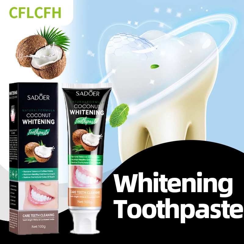 

Whitening Toothpaste Fresh Breath Dental Calculus Mouth Odour Bad Yellow Teeth Removal Prevent Periodontitis Tooth Whiten Care