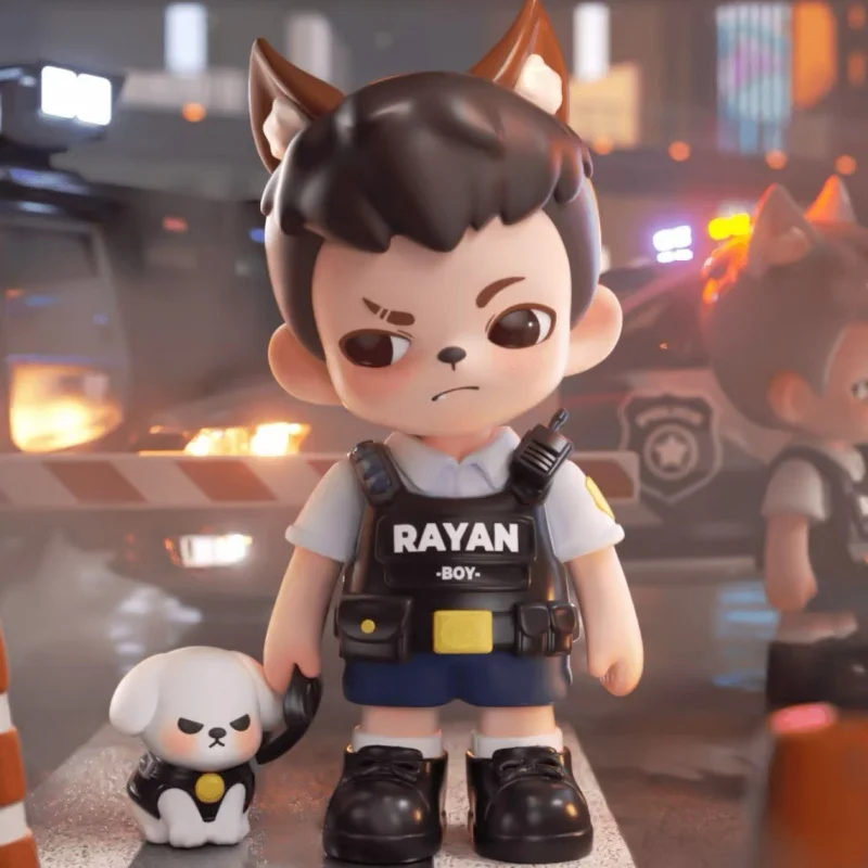 

Genuine Rayan Walking The Dog Series Hanging Card Coll Boy Action Figure Doll Blind Box Collection Model Ornament Cute Surprise
