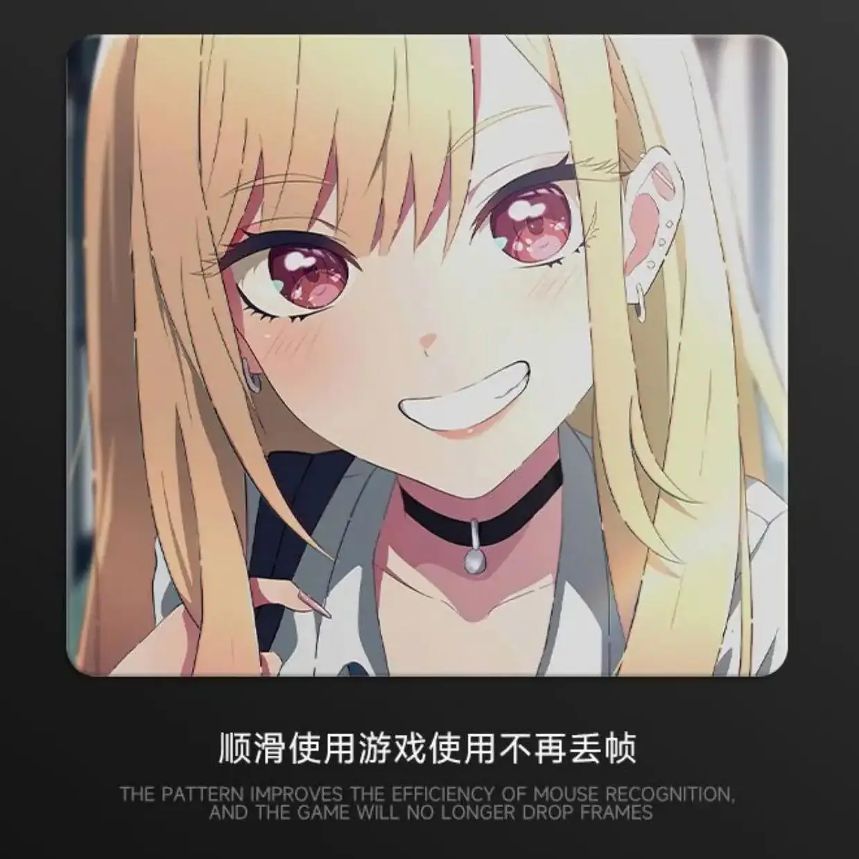 Cute Anime Girl Glass Mousepad Sora Game Mouse Pad Customized Pattern Tempered Smooth Gaming Desk Mat Fps Esports Office Gaming