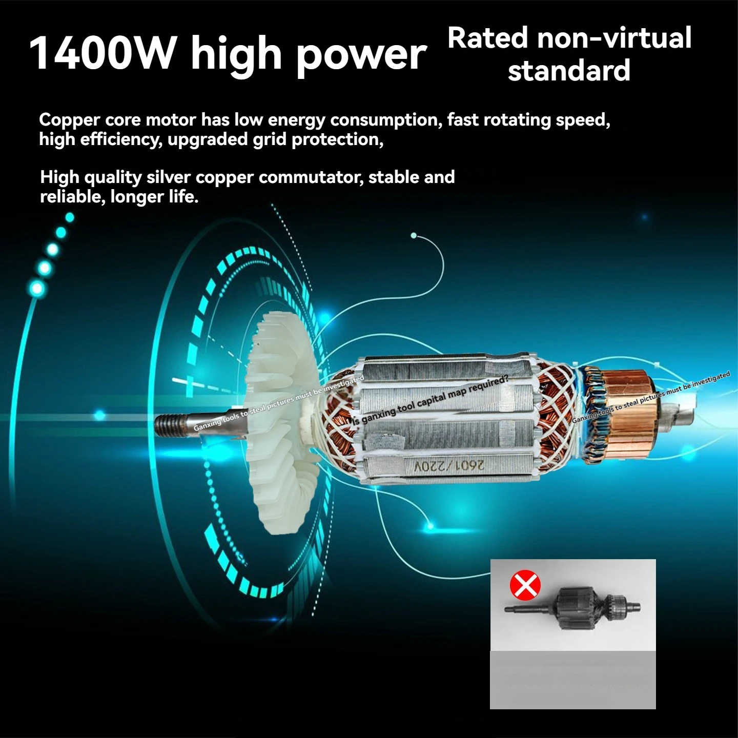 1400W/860W Water‑fed Polisher, Wet‑Type Stone Grinder, Water Injection Sander for Marble Granite Terrazzo Polishing