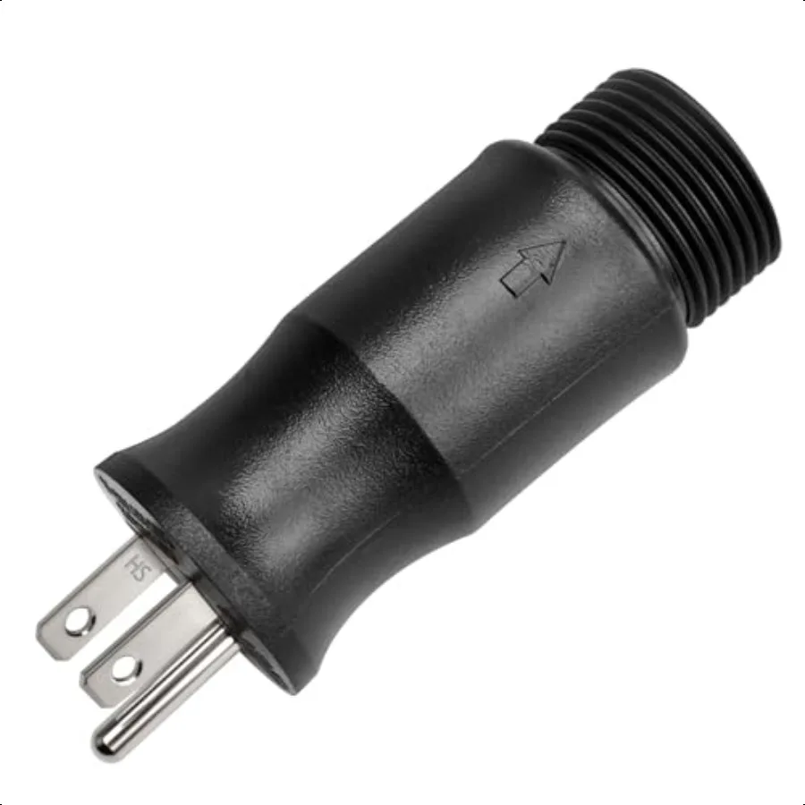 

219261 MultiVoltage Adapter Plug 115 Volt 515P 4 Pin to 3 Prong Compatible with Miller Hobart Welders Plasma Cutters
