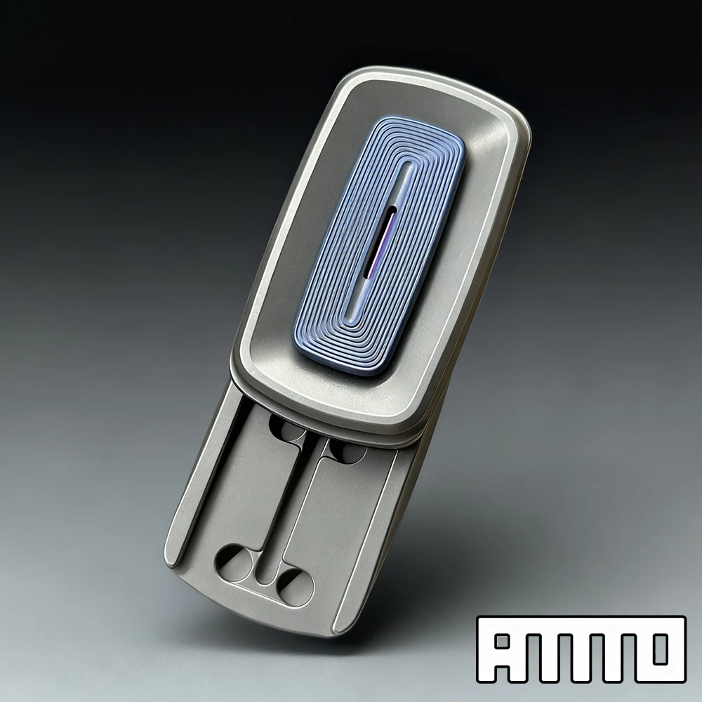 

AMMO EDC Wormhole Fidget Slider Магнитная игрушка для снятия стресса Непоседа игрушки для взрослых Металлический оригинальный дизайн Push Slider