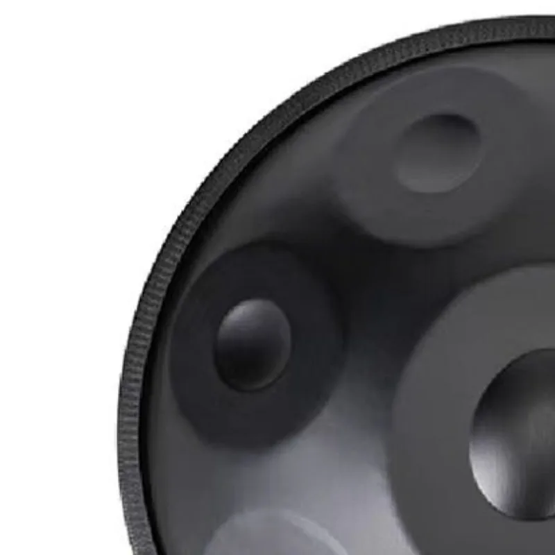 22 인치 HandPan 스테인레스 스틸 440HZ HandPans 전문 성인 타악기 Timbales 금속 휴대용 수제 악기