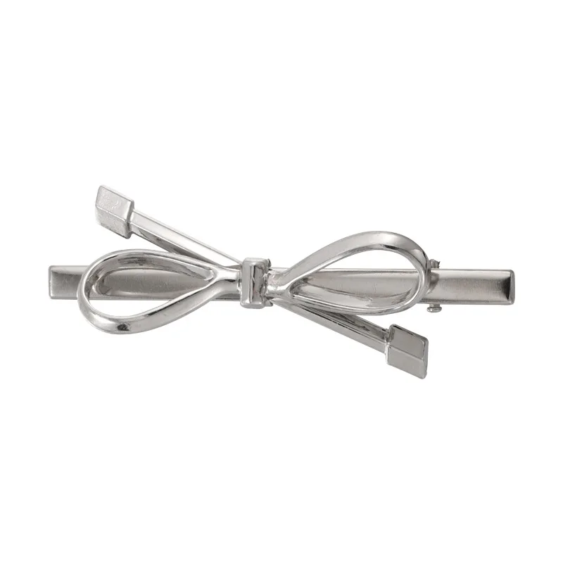 Korean Version New Trend Metal Bow Duckbill Clip Campus Party Creative Hair Clip Girl Fashionable and Elegant Hair Accessories